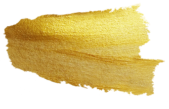 Gold Metallic Smear Brushstroke	